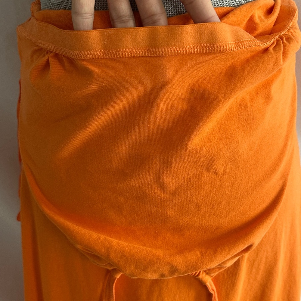 Ralph Lauren Rugby Halter Maxi Dress in Bright Orange, Med - Picture 9 of 9